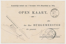 Kleinrondstempel Diever 1899