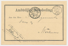 Kleinrondstempel Diever 1898