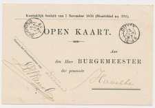 Kleinrondstempel Diever - Dieverbrug 1897