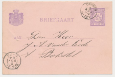 Kleinrondstempel Drunen 1884