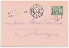 Kleinrondstempel Druten 1900