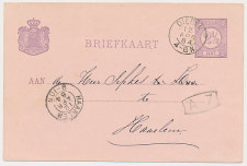 Kleinrondstempel Dieren 1884