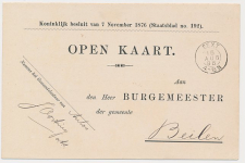 Anloo - Kleinrondstempel Eext 1896