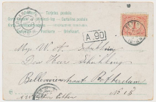 Kleinrondstempel Eeten 1904