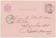 Kleinrondstempel Haamstede 1893