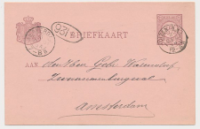 Kleinrondstempel Huizen (N:H:) 1894