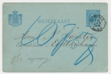 Kleinrondstempel IJerseke 1884