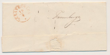 Distributiekantoor Zevenbergen - Breda - s Gravenhage 1848