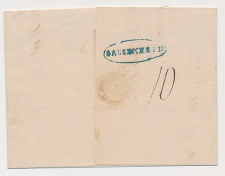 Haarlem - Distributiekantoor Sassenheym 1848