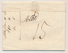 Distributiekantoor Alblasserdam - Dordrecht - s Gravenhage 1828