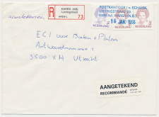 MiPag / Mini Postagentschap Aangetekend Haren (N.B.) 1996