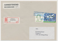 MiPag / Mini Postagentschap Aangetekend Rhenoij 1995