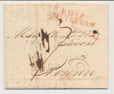 P.118.P. AMSTERDAM - Roveredo Zwitserland 1812