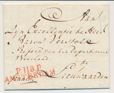 P.118.P. AMSTERDAM - Leeuwarden 1813