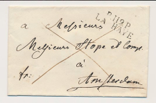 P.119.P. LA HAYE - Amsterdam ( 1811 / 1813 ) - Lakzegel