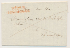 Obergum - P.123.P. GRONINGUE - s Gravenhage 1814