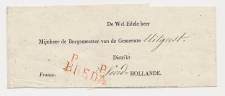 P.  .P. BREDA - Uitgeest - Franco wikkel