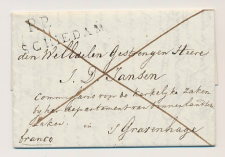 P.P. SCHIEDAM - s Gravenhage 1815 - Lakzegel