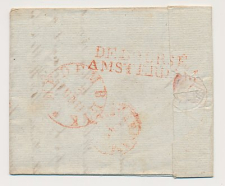 Bergum Leeuwarden - DEBOURSE AMSTERDAM - Medemblik - Andijk 1839
