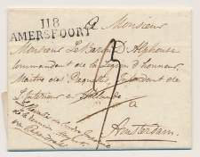 Putten - 118 AMERSFOORT - Amsterdam 1812 - Dienst Militair