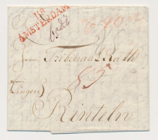 118 AMSTERDAM - Rinteln Duitsland 1811