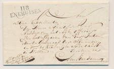 118 ENKHUISEN - Amsterdam 1812