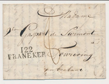 122 FRANEKER - Tourcoing Frankrijk 1812