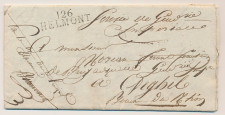 126 HELMONT - Veghel 1813 - Lakzegel 