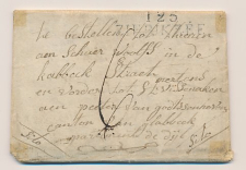 125 ZIERIKZEE - Glabbeek 1811 - Sito  Sito - Militair