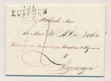 121 ZUTPHEN - Wageningen 1818 - Lakzegel 