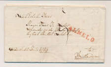 Ootmarsum - ALMELO - Amsterdam 1819 - Lakzegel