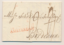 AMSTERDAM - Bordeaux Frankrijk 1814