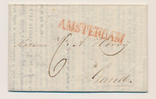 Riga - AMSTERDAM - Gent 1820