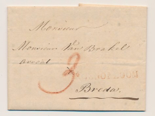 BERGEN OP ZOOM - Breda 1811 - Lakzegel