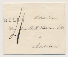 DELFT - Amsterdam 1823