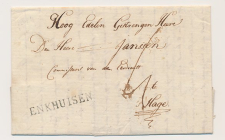 Warns - ENKHUISEN - s Gravenhage 1814