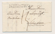 GORINCHEM - Schiedam 1829