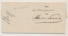 GOUDA - Hazerswoude 1827