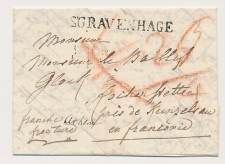 S GRAVENHAGE - AH Arnhem Franco Frontier - Franconie 1816