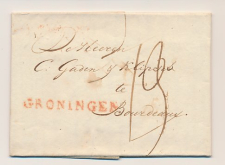 GRONINGEN - Bordeaux Frankrijk 1816