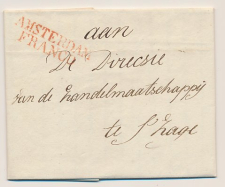 AMSTERDAM FRANCO - s Gravenhage 1828