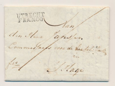 Wijk bij Duurstede - UTRECHT FRANCO - s Gravenhage 1815
