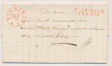 ZIERIKZEE FRANCO - Middelburg 1837