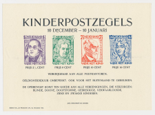 Affiche Em. Kind 1928 - Bijlage De Philatelist