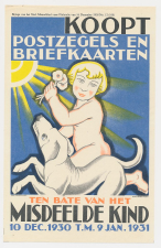 Affiche Em. Kind 1930 - Bijlage Maandblad Philatelie