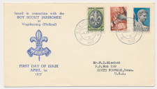 FDC / 1e dag Em. Wereld Jamboree 1937 - Uitgave Sluis - Type I