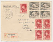 FDC / 1e dag Em. Zomer 1935