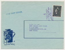 FDC / 1e dag Em. Regeringsjubileum 1938 - Stempel Houtrust