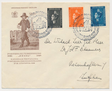 FDC / 1e dag Em. Regeringsjubileum 1938 - Stempel Breda 