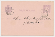 Kleinrondstempel Joure 1888